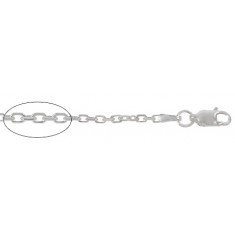 16" Anchor Chain - Package of 10, Sterling Silver